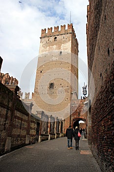 Castelvecchio in Verona, Italy