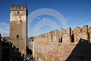 Castelvecchio in Verona, Italy