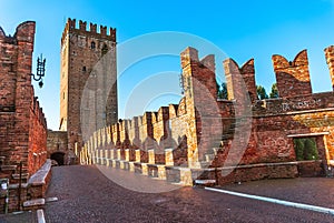 Castelvecchio in Verona, Northern Italy