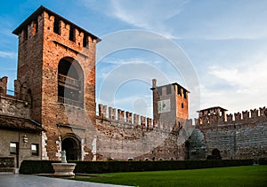 Castelvecchio in Verona, Northern Italy