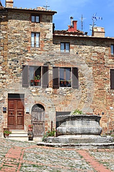 Castiglione d' Orcia in Tuscany