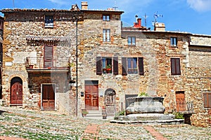 Castiglione d' Orcia in Tuscany