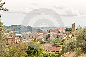 Castiglione Fiorentino, an ancient medieval town in Tuscany