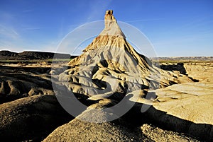 Castildetierra, sandstone formation in Bardenas Reales