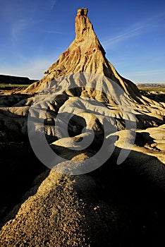 Castildetierra, sandstone formation in Bardenas Reales