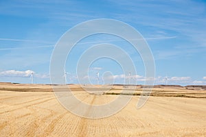 Castile and Leon region rural landscape, Spain