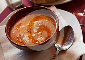 Castilian garlic soup