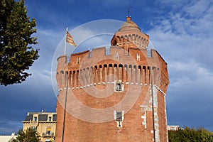 Castillet in Perpignan, France