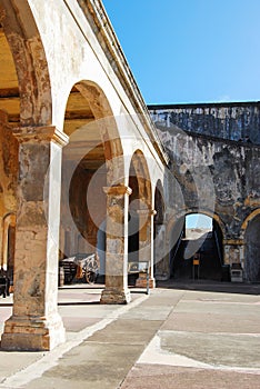 Castillo Courtyard, San Juan, Puerto Rico