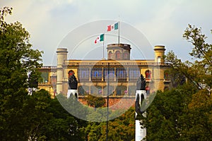 Castillo de chapultepec located in mexico city. II photo