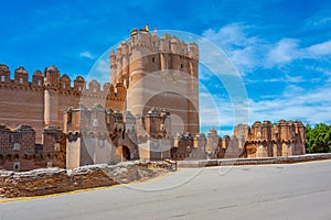 Castillo de Coca in Spain photo