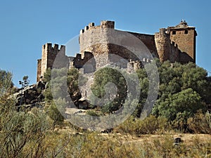 Castillo de Encomienda, Villanueva, Extremadura - Spain photo