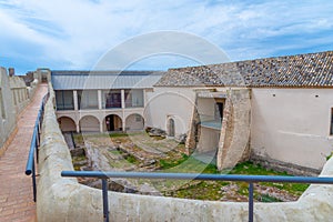 Castillo de Guzman el Bueno in Spanish town Tarifa. photo