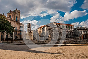 Castillo de la Real Fuerza. The old fortress Castle of the Royal Force, Havana, Cuba.