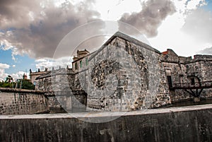 Castillo de la Real Fuerza. The old fortress Castle of the Royal Force. Havana, Cuba.