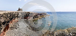 Castillo de las Coloradas in Playa Blanca