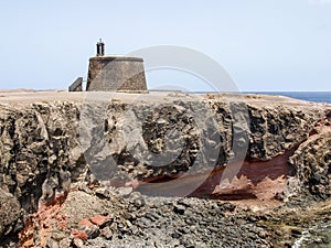 Castillo de las Coloradas in Playa Blanca photo