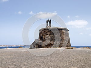 Castillo de las Coloradas in Playa Blanca photo