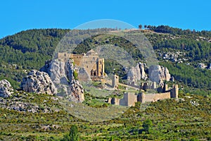 Castillo de Loarre near Huesca, Aragon photo