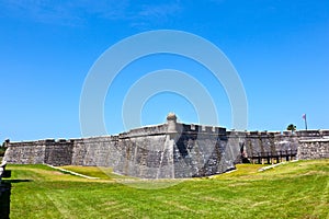 Castillo de San Marco - ancient fort in st. augustine florida