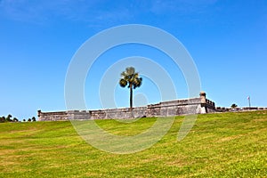 Castillo de San Marco - ancient fort in st. augustine florida