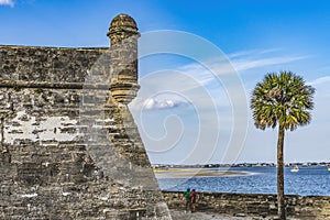 Castillo de San Marco First US Fort Eastern Waterway St Augustine Florida