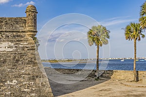 Castillo de San Marco First US Fort Eastern Waterway St Augustine Florida