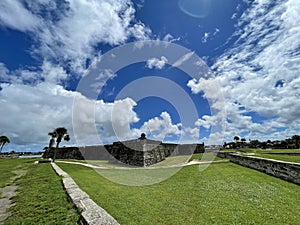 Castillo de San Marcos National Monument in St. Augustine, Florida