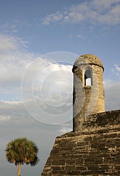 Castillo de San Marcos in St. Augustine, Florida
