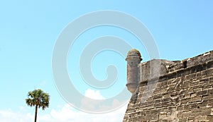 Castillo de San Marcos in St. Augustine, Florida.