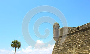 Castillo de San Marcos in St. Augustine, Florida.