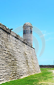 Castillo de San Marcos in St. Augustine, Florida.