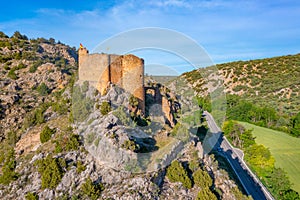 Castillo de Santa Croche near Albarracin in Spain photo