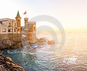 Castillo Wulff in Vina del Mar, Chile