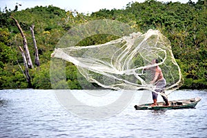 Casting Net In Amazon