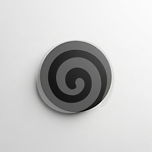 Casting a subtle shadow to the left suggesting a light source from