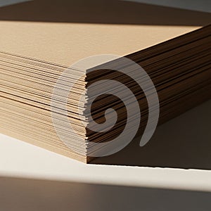 Casting subtle shadows on the surface beneath, indicating the