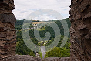 Castle bourscheid,luxembourg