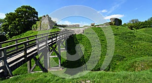 Castle Acre Castle medieval defences