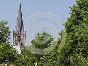 The castle of ahaus in germany photo