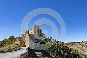 Castle of Alarcon in Cuenca, Spain