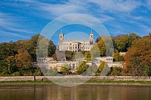 Castle Albrechtsburg on the Elbe River in Dresden, Saxony, Germany