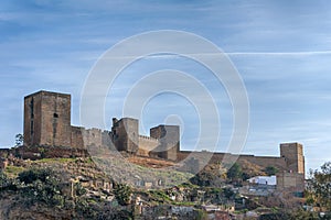 The castle of Alcal de Guadaira in the province of Seville, Andalusia photo