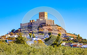 Castle of Alcaudete, province of Jaen, Andalusia, Spain