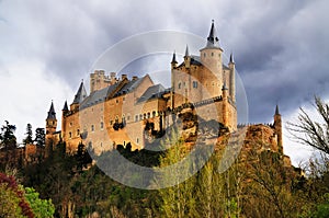 Alcazar of Segovia, Spain photo