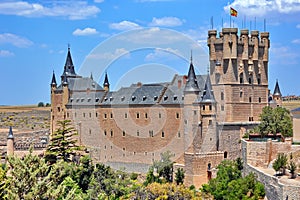 Castle Alcazar of Segovia, Spain