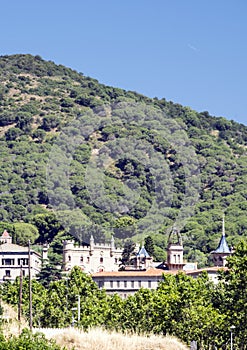 Castle of Alella village