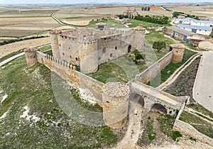 castle in Almenar, Soria, Castilla y Leon Spain