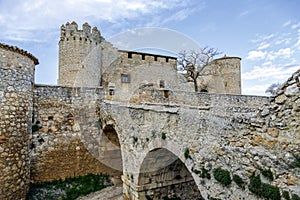 Castle in Almenar village, Soria