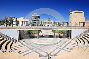 Castle and Amphitheatre at Roquetas del Mar